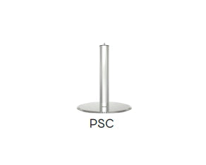 f-Cocoon Fires Pedestal voet RVS Bio-Ethanol haard