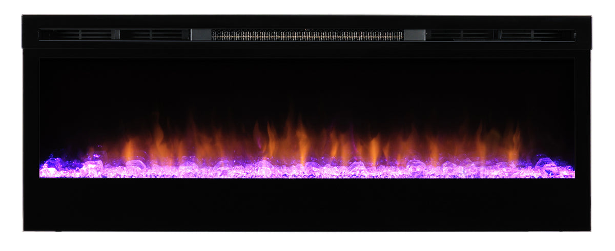 f-Dimplex Prism 50 Front Purple Elektrische Sfeerhaard