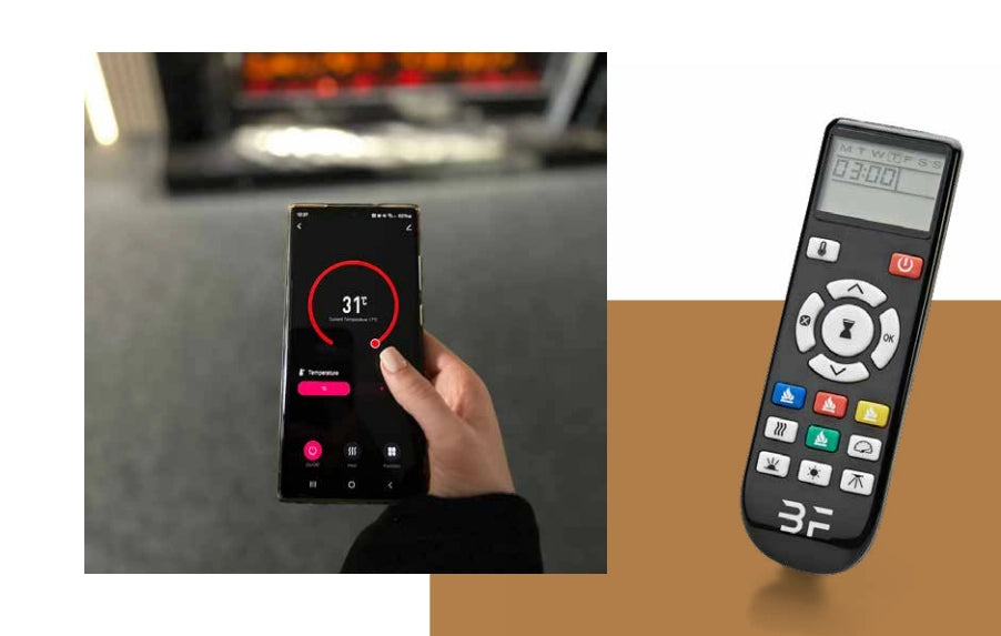 f-Fair Fires Tru Vizion Pano X1500 App Afstandsbediening Elektrische_sfeerhaard