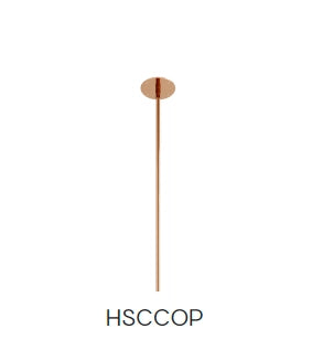 f-Cocoon Fires Aeris Compleet ophangsysteem Koper  Bio-Ethanol haard