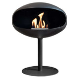 f-Cocoon Fires Pedestal Zwart en zwart  Bio-Ethanol haard