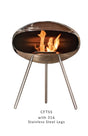 f-Cocoon Fires Terra RVS  Bio-Ethanol haard