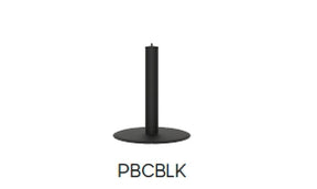 f-Cocoon Fires Pedestal voet Zwart  Bio-Ethanol haard