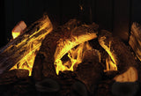 f-Dimplex Mapleton 80 waterdamphaard houtset brandend detail
