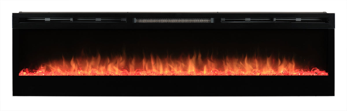 f-Dimplex Prism 74 Front Red Elektrische Sfeerhaard 