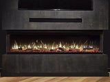 f-Afb 6: Valerio Fire PLATINA elektrische sfeerhaard rood vlameffect
