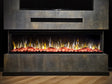f-Valerio Fire PLATINA 165cm elektrische sfeerhaard zijkant detail
