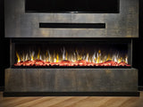 f-Valerio Fire PLATINA 165cm elektrische sfeerhaard zijkant detail
